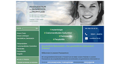 Desktop Screenshot of praxis-olbertz.de